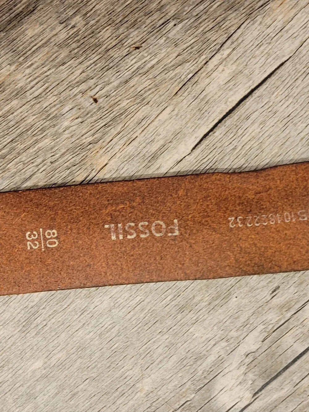 Fossil Leather Belt 32